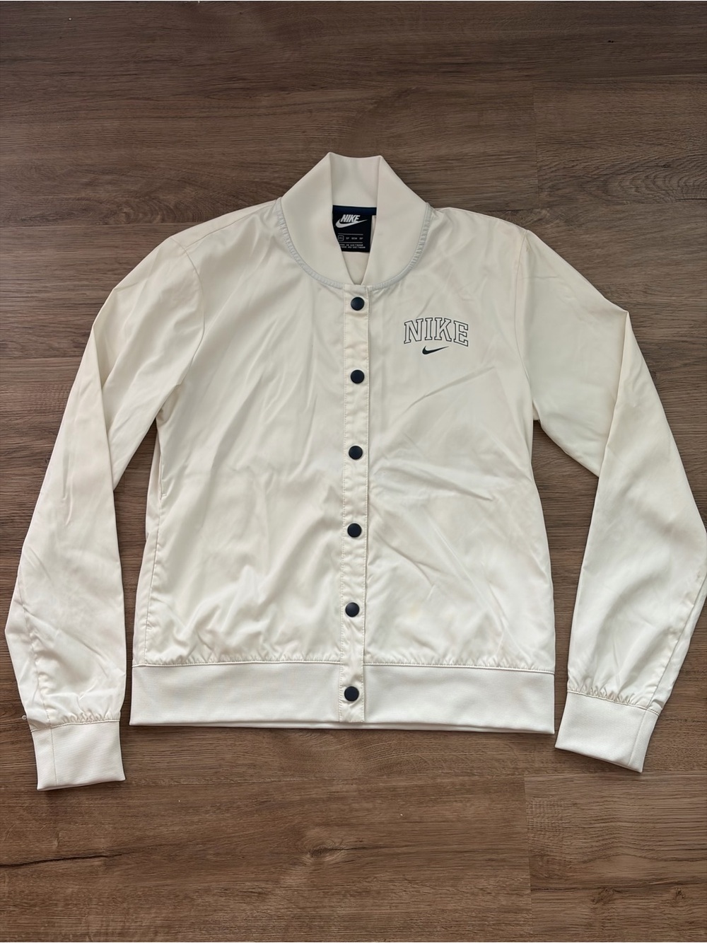 Nike Off-White Varsity-Style Streetwear Windbreaker Size XS
